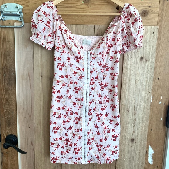 UO Britney Hook & Eye Mini Dress - Picture 4 of 7